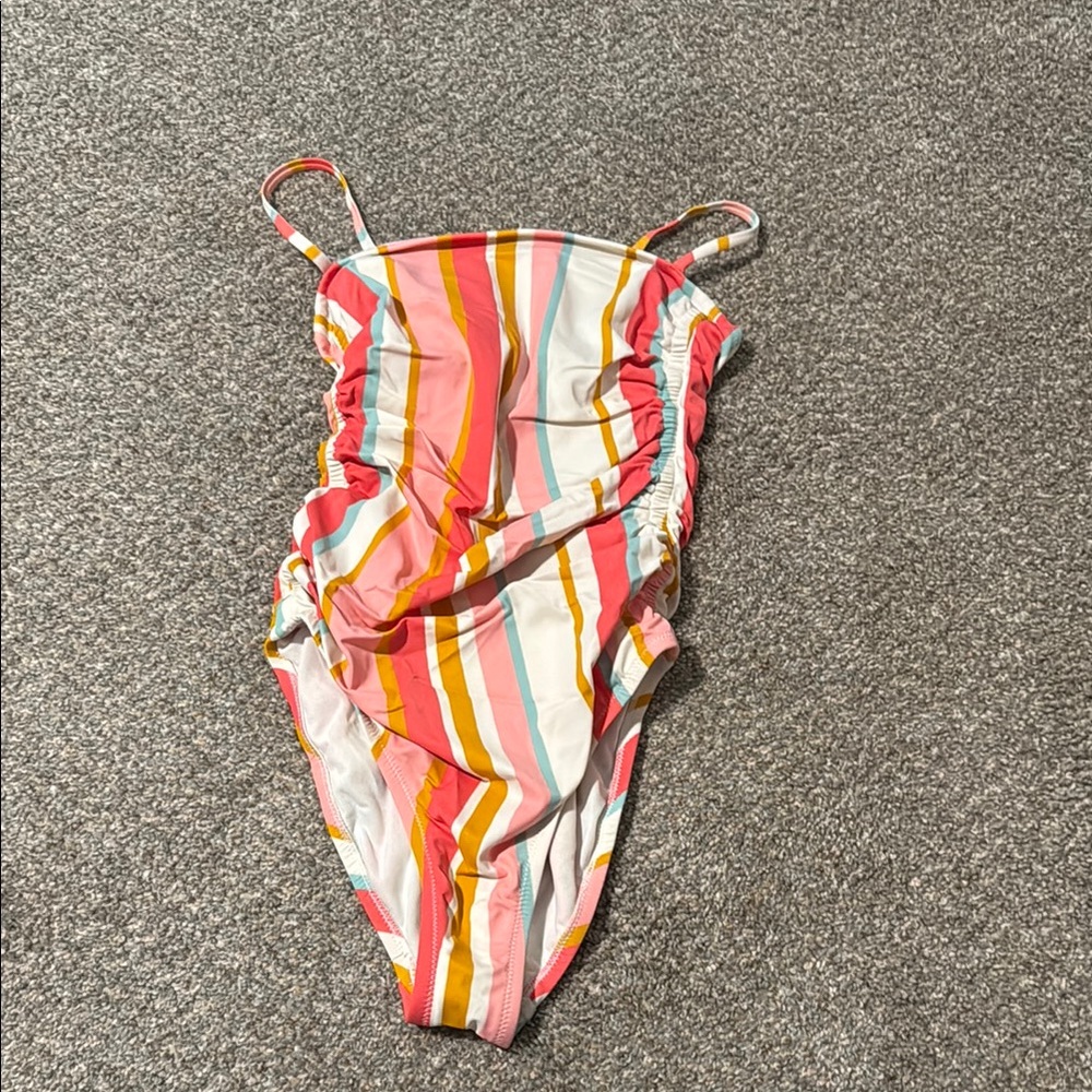 Striped Multicolor Swimsuit